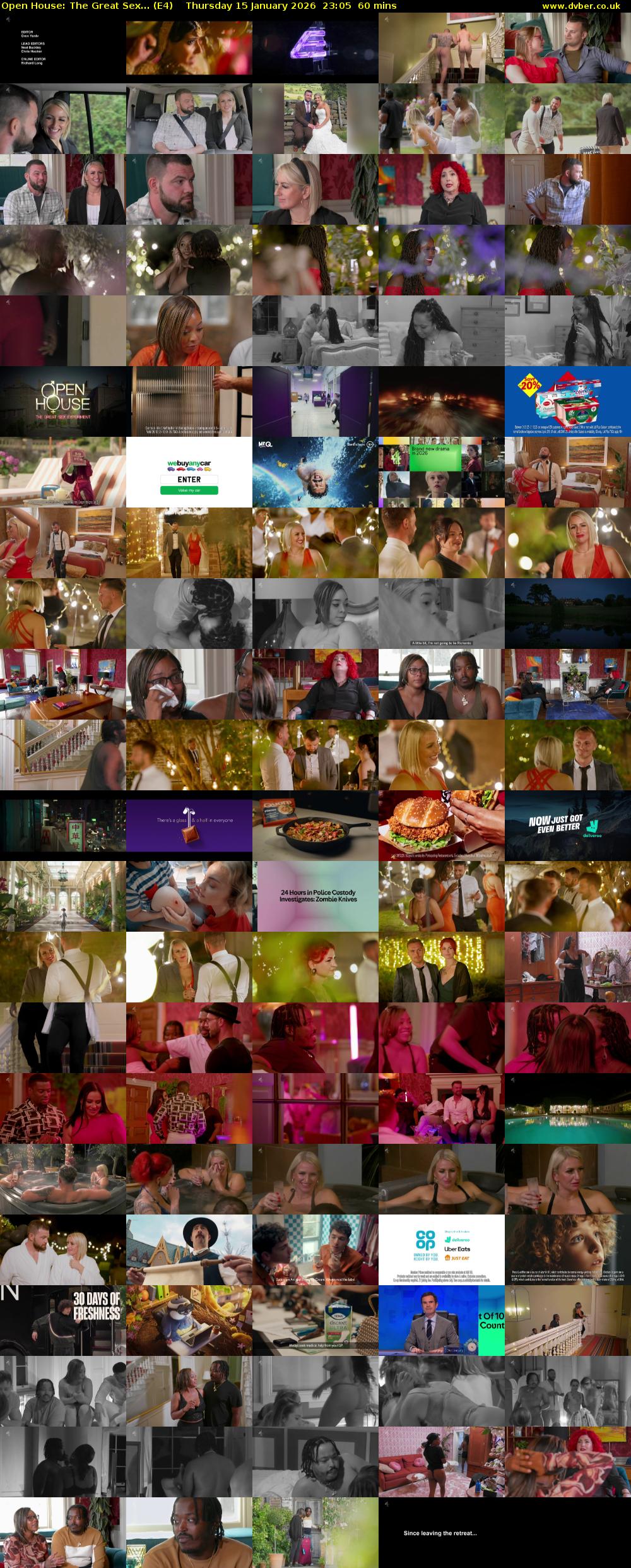 Open House: The Great Sex... (E4) Thursday 15 January 2026 23:05 - 00:05