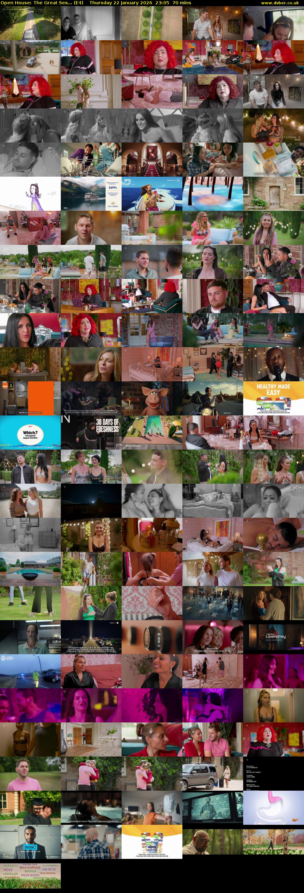 Open House: The Great Sex... (E4) Thursday 22 January 2026 23:05 - 00:15