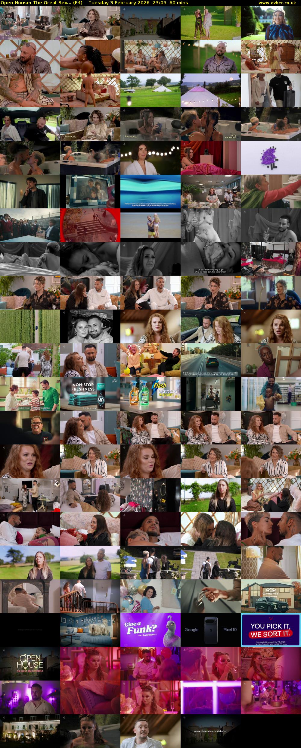 Open House: The Great Sex... (E4) Tuesday 3 February 2026 23:05 - 00:05