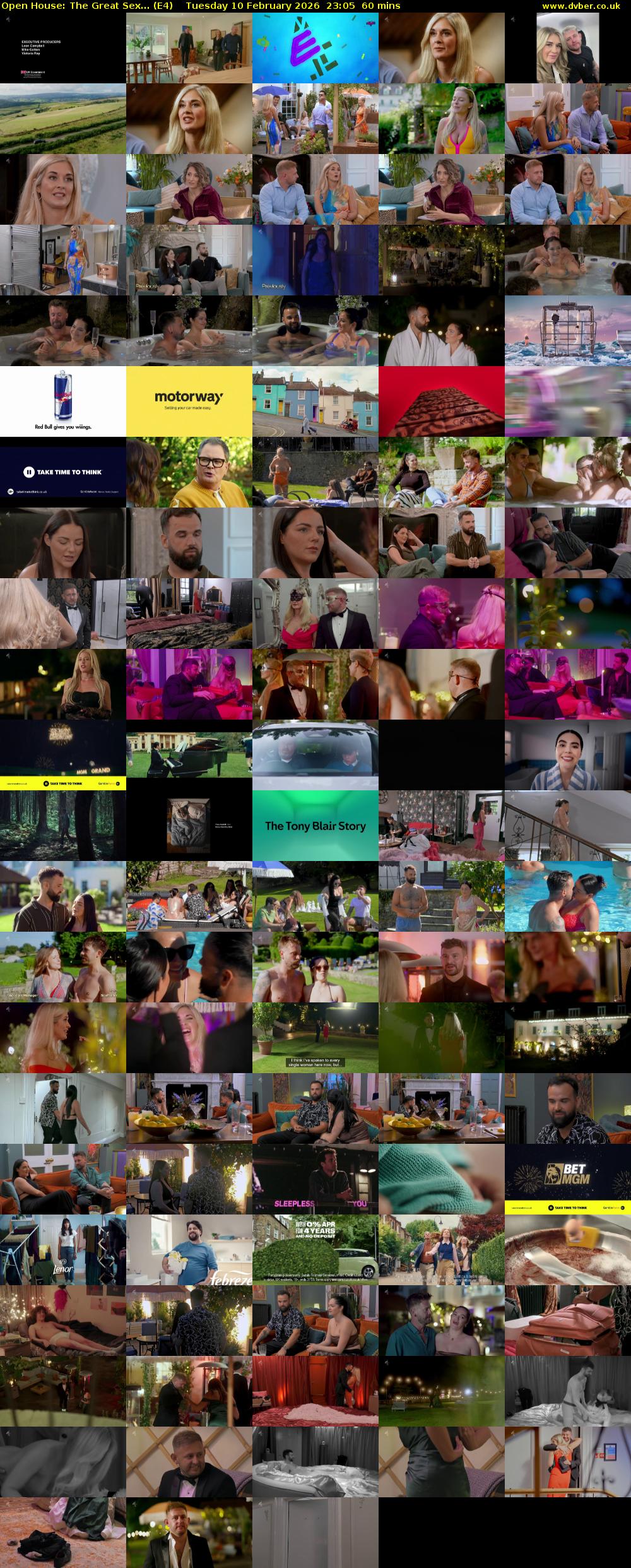 Open House: The Great Sex... (E4) Tuesday 10 February 2026 23:05 - 00:05