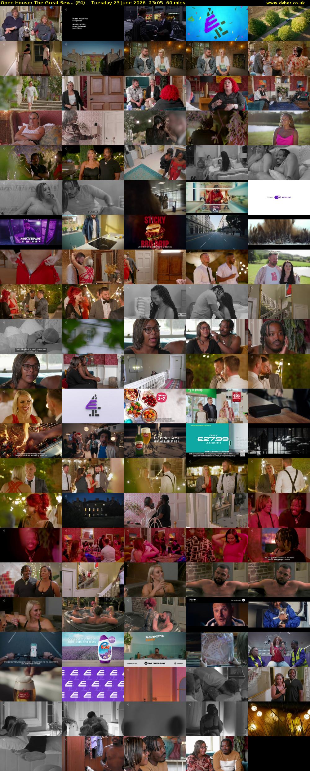 Open House: The Great Sex... (E4) Tuesday 23 June 2026 23:05 - 00:05