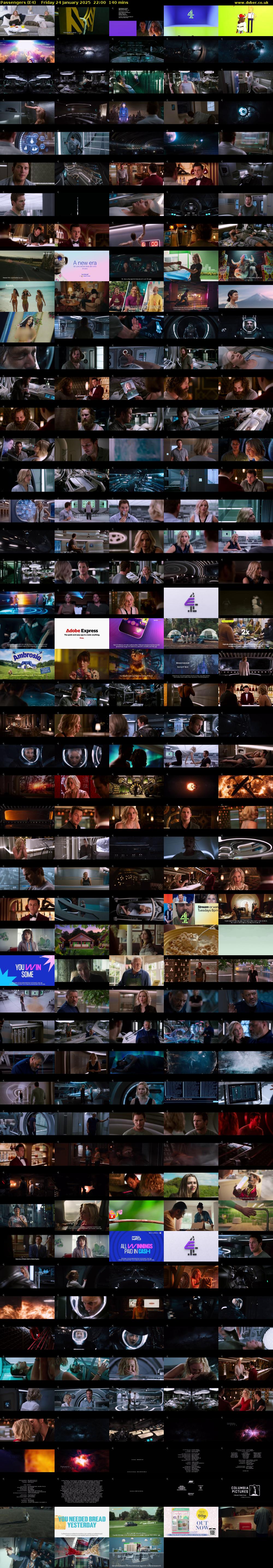 Passengers (E4) Friday 24 January 2025 22:00 - 00:20