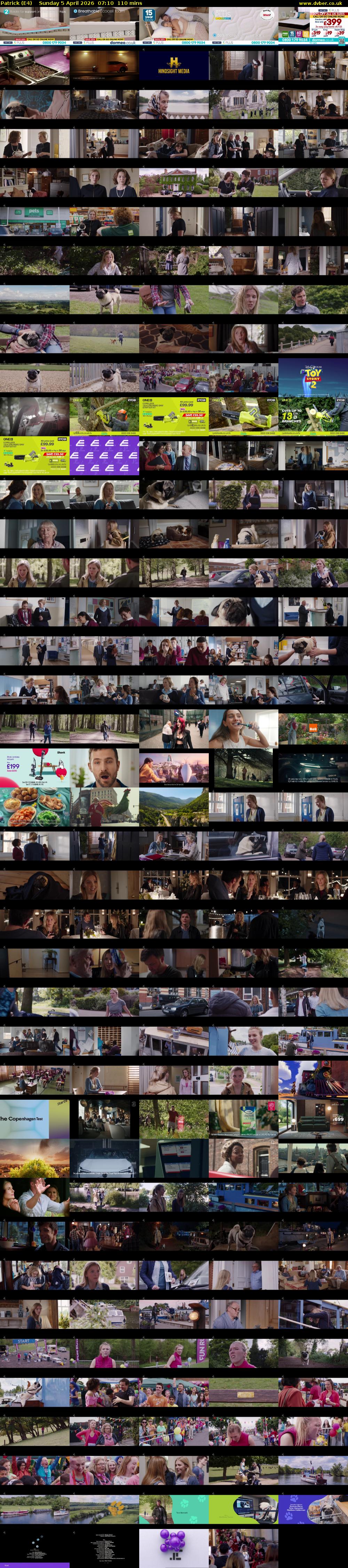 Patrick (E4) Sunday 5 April 2026 07:10 - 09:00