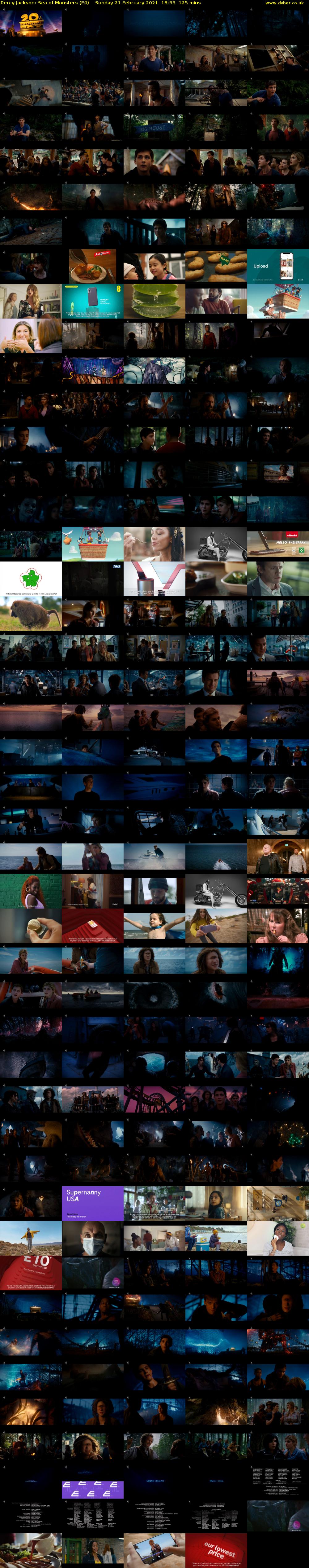Percy Jackson: Sea of Monsters (E4) Sunday 21 February 2021 18:55 - 21:00
