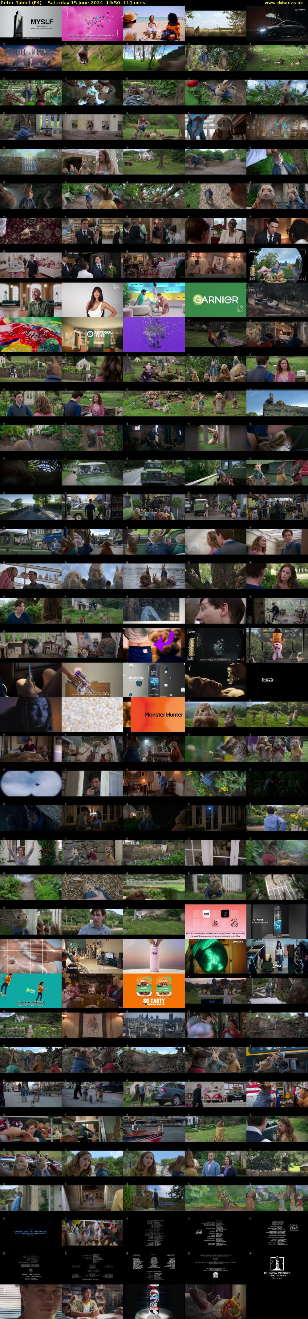 Peter Rabbit (E4) Saturday 15 June 2024 14:50 - 16:40