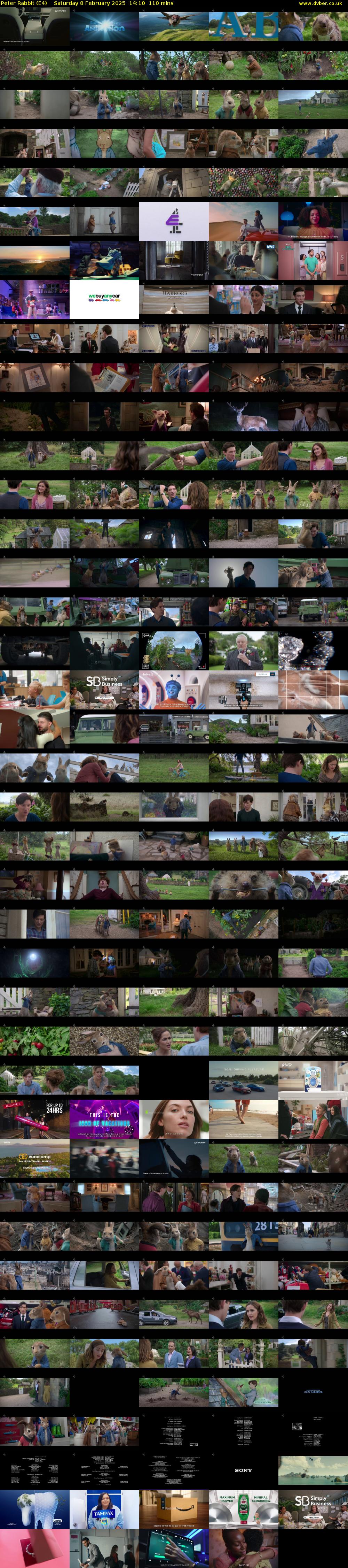 Peter Rabbit (E4) Saturday 8 February 2025 14:10 - 16:00