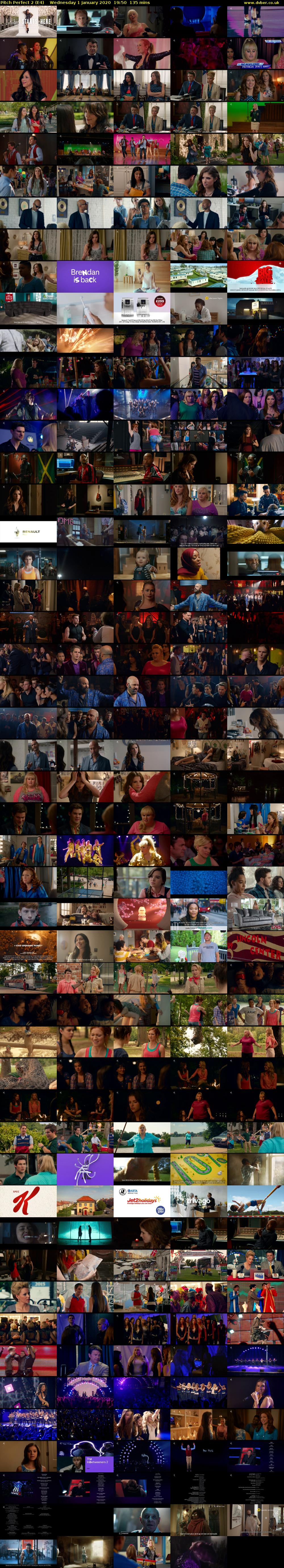 Pitch Perfect 2 (E4) Wednesday 1 January 2020 19:50 - 22:05