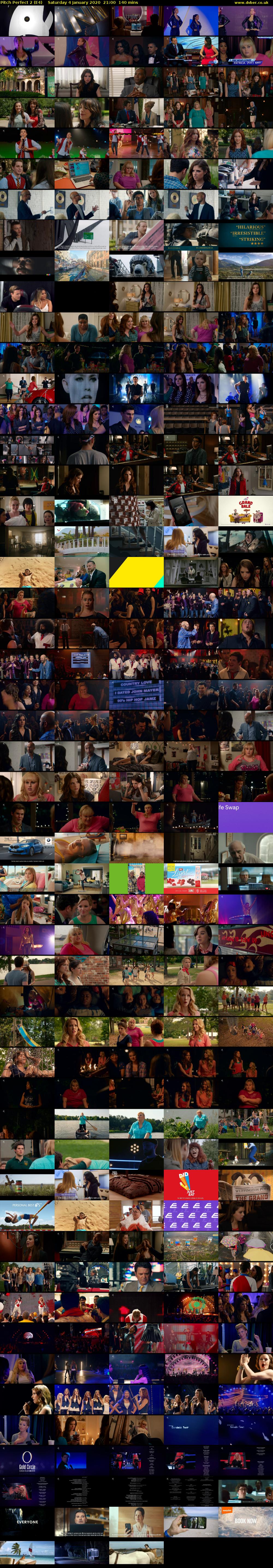 Pitch Perfect 2 (E4) Saturday 4 January 2020 21:00 - 23:20