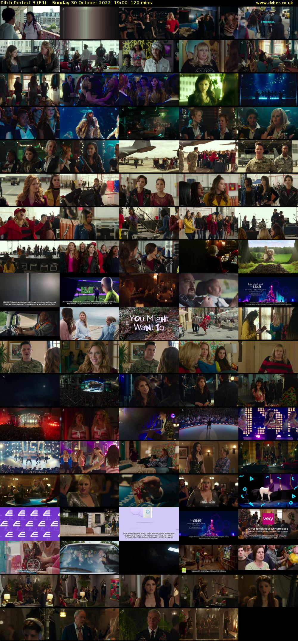 Pitch Perfect 3 (E4) Sunday 30 October 2022 19:00 - 21:00