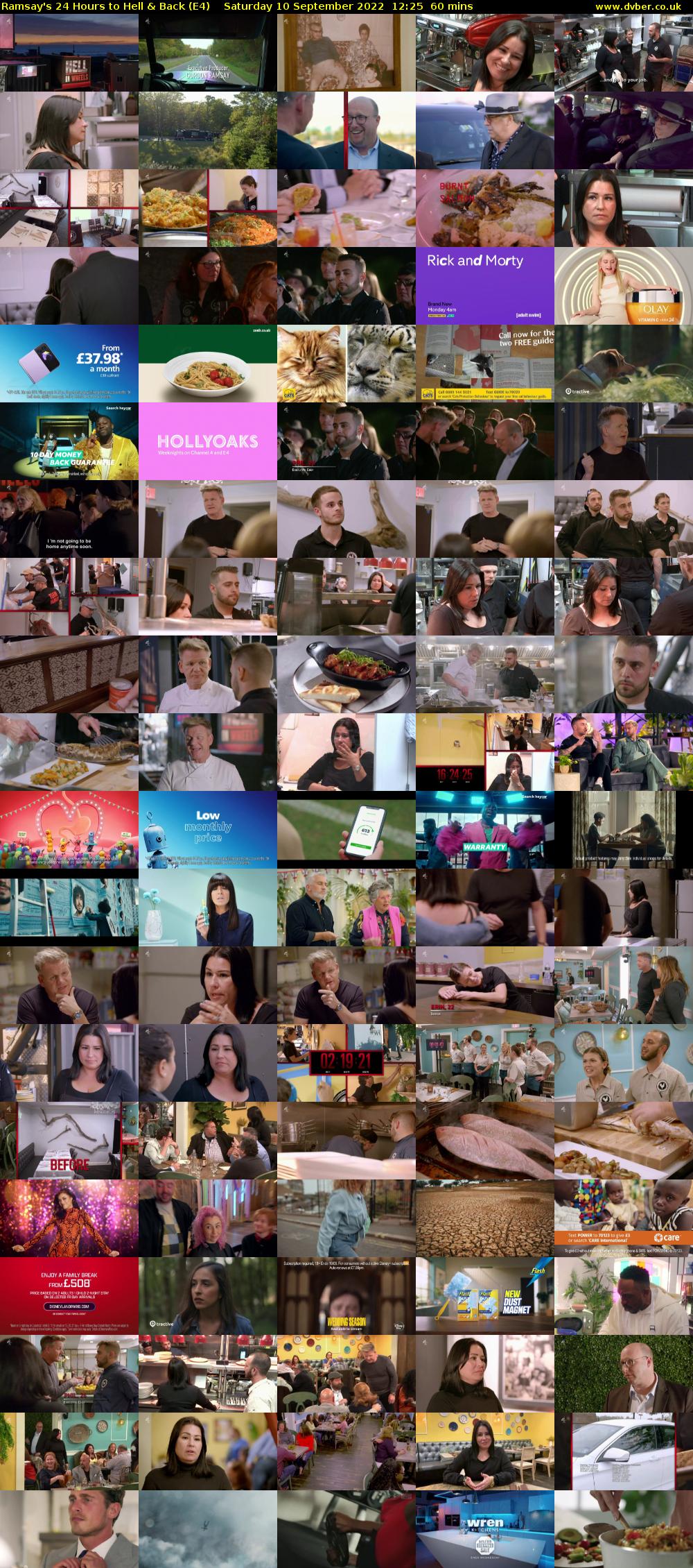 Ramsay's 24 Hours to Hell & Back (E4) Saturday 10 September 2022 12:25 - 13:25