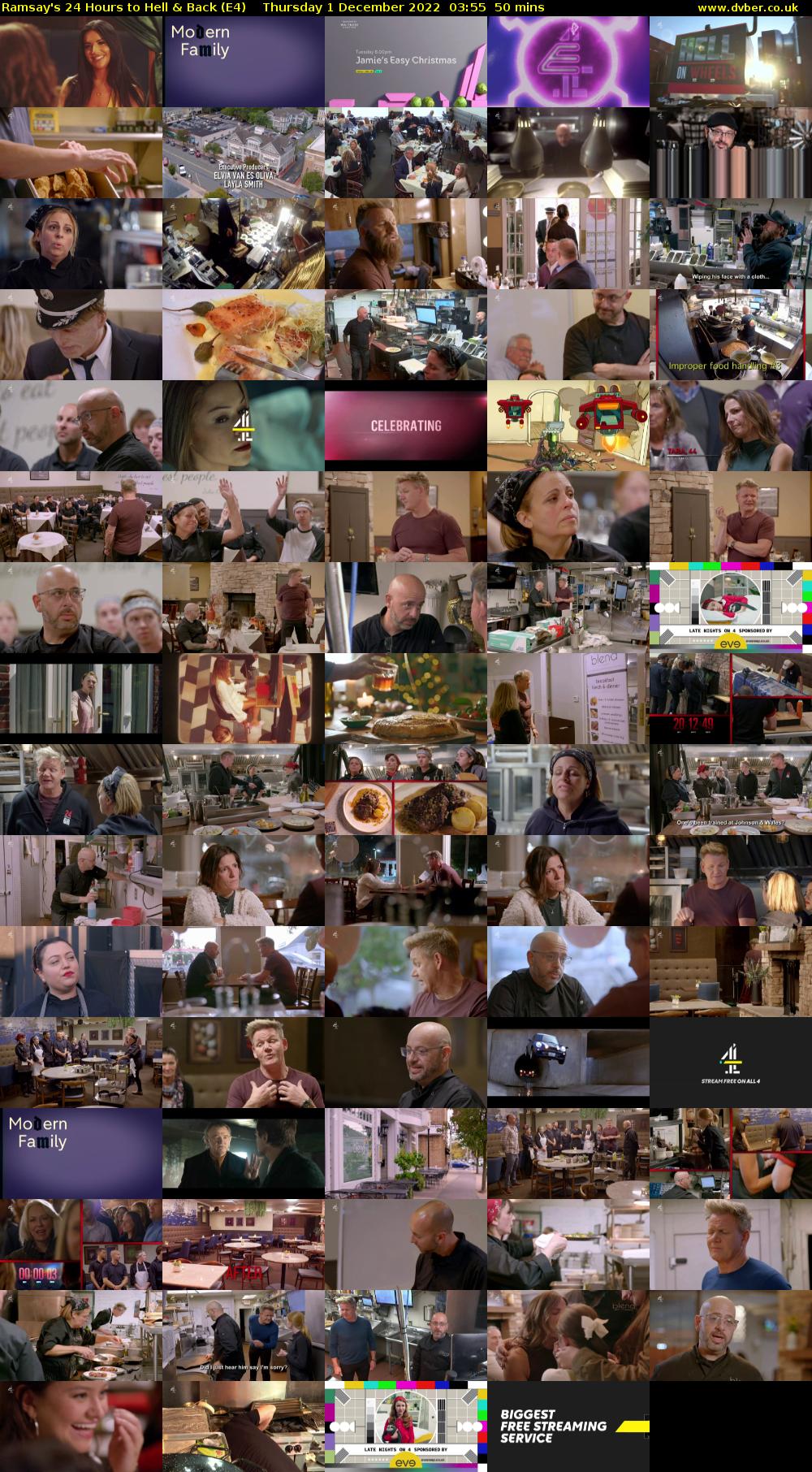 Ramsay's 24 Hours to Hell & Back (E4) Thursday 1 December 2022 03:55 - 04:45
