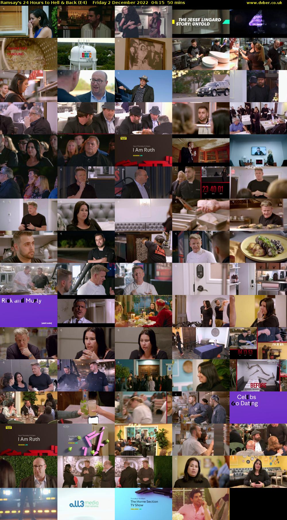 Ramsay's 24 Hours to Hell & Back (E4) Friday 2 December 2022 04:15 - 05:05
