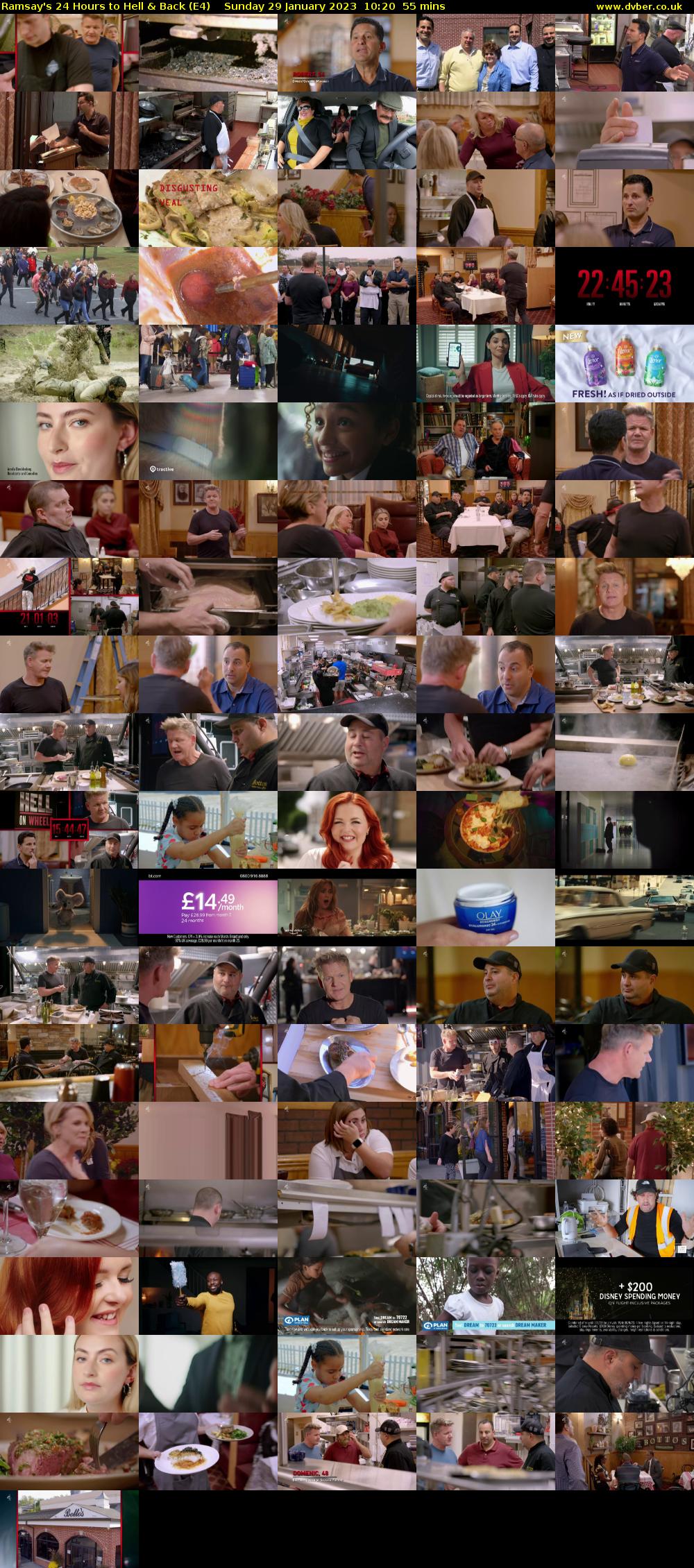 Ramsay's 24 Hours to Hell & Back (E4) Sunday 29 January 2023 10:20 - 11:15