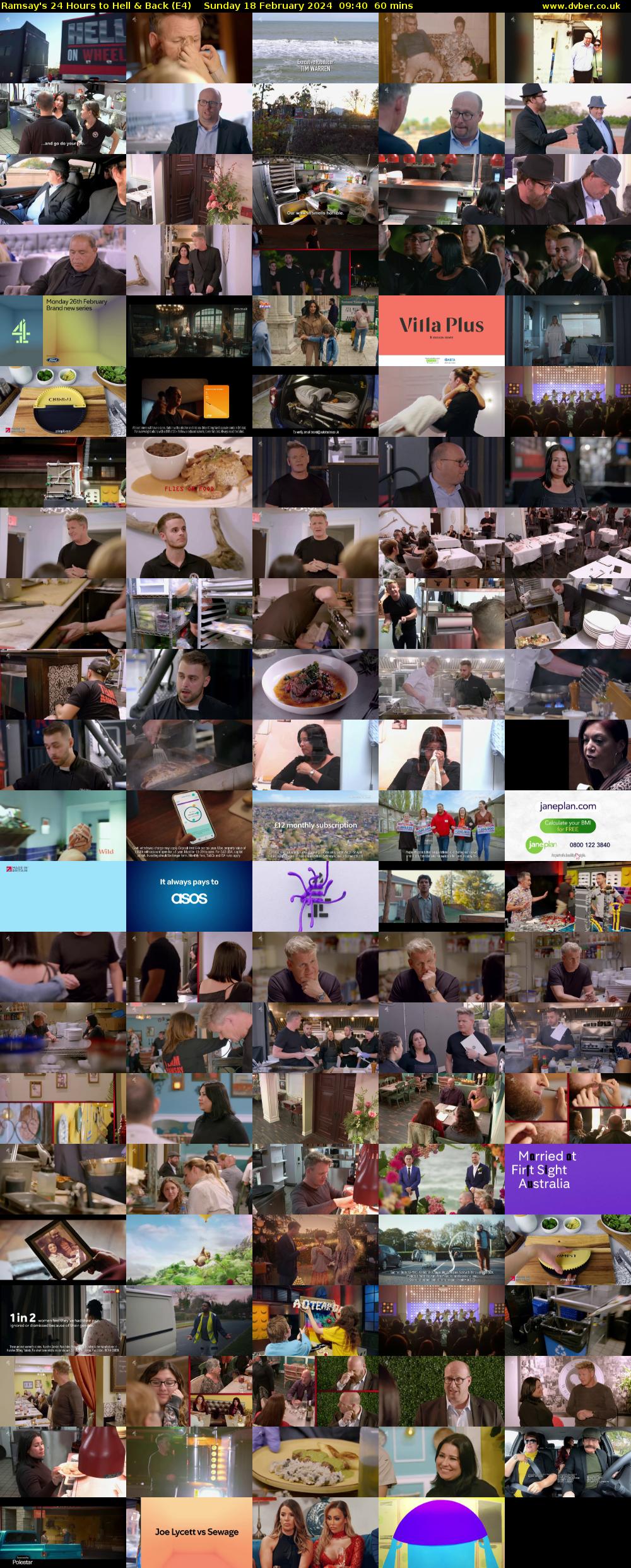 Ramsay's 24 Hours to Hell & Back (E4) Sunday 18 February 2024 09:40 - 10:40