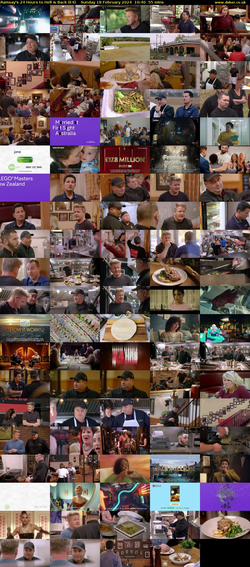 Ramsay's 24 Hours to Hell & Back (E4) Sunday 18 February 2024 10:40 - 11:35