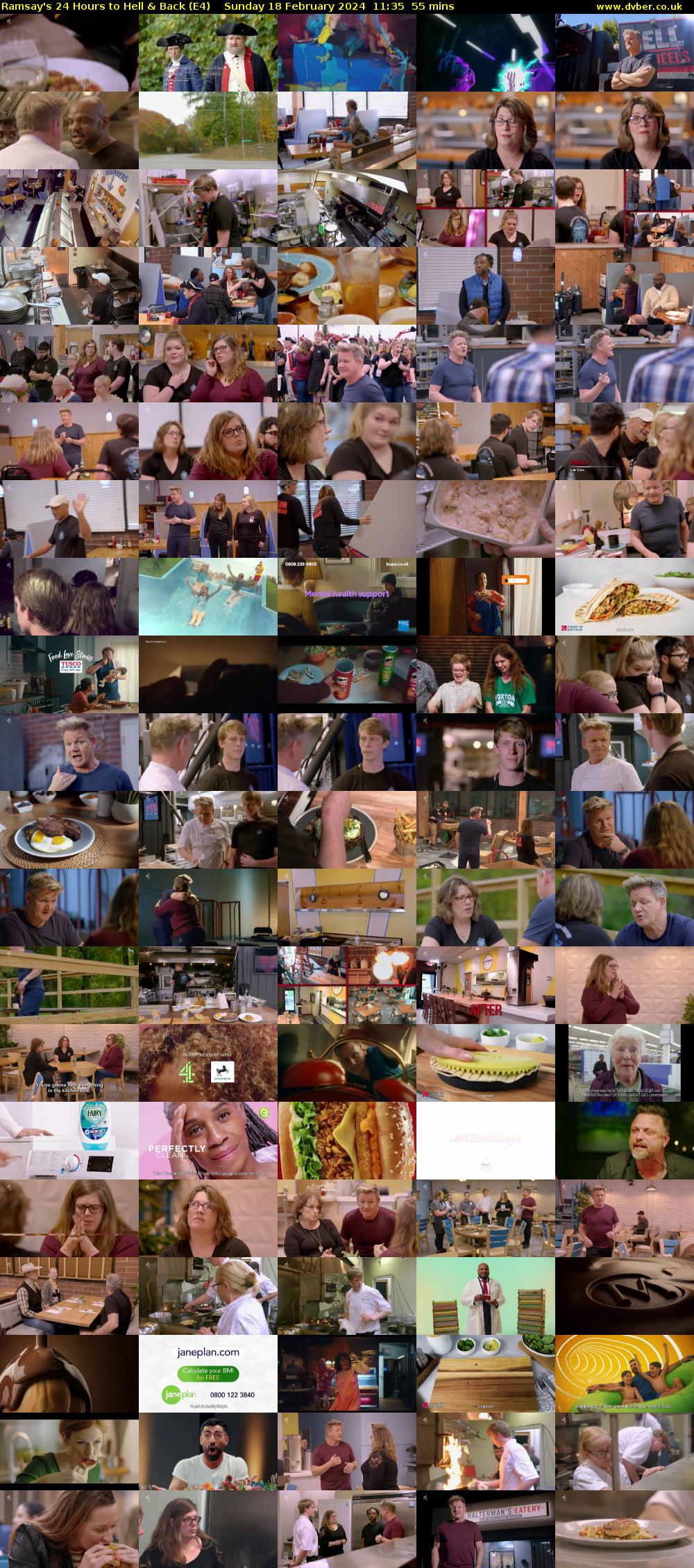 Ramsay's 24 Hours to Hell & Back (E4) Sunday 18 February 2024 11:35 - 12:30
