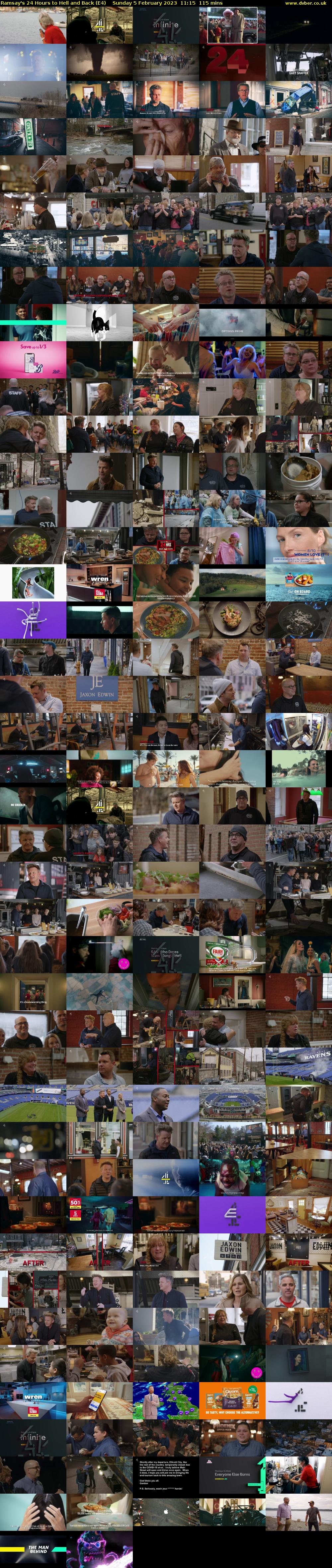 Ramsay's 24 Hours to Hell and Back (E4) Sunday 5 February 2023 11:15 - 13:10
