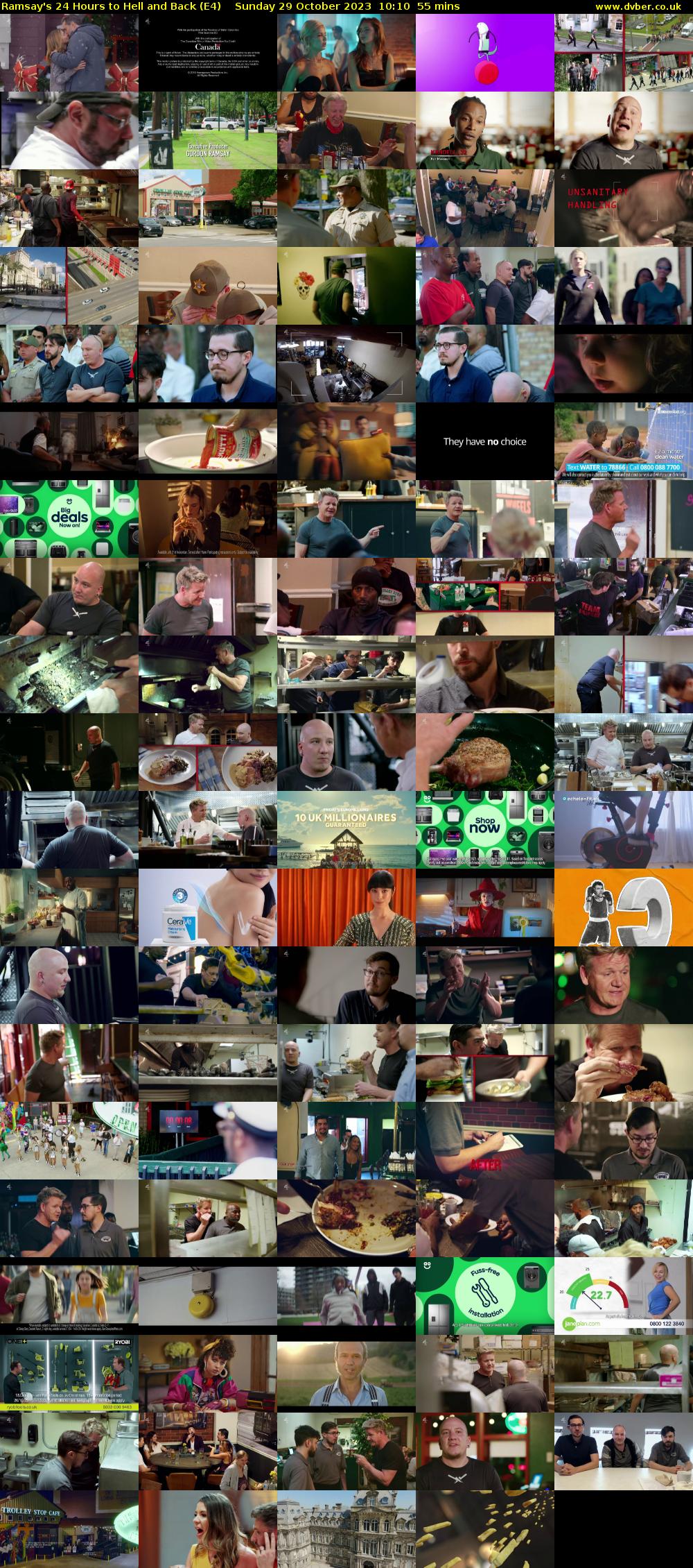 Ramsay's 24 Hours to Hell and Back (E4) Sunday 29 October 2023 10:10 - 11:05
