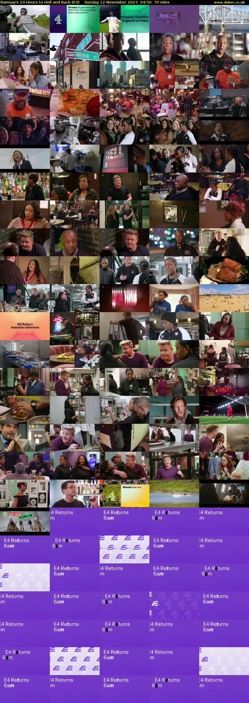 Ramsay's 24 Hours to Hell and Back (E4) Sunday 12 November 2023 04:50 - 06:00