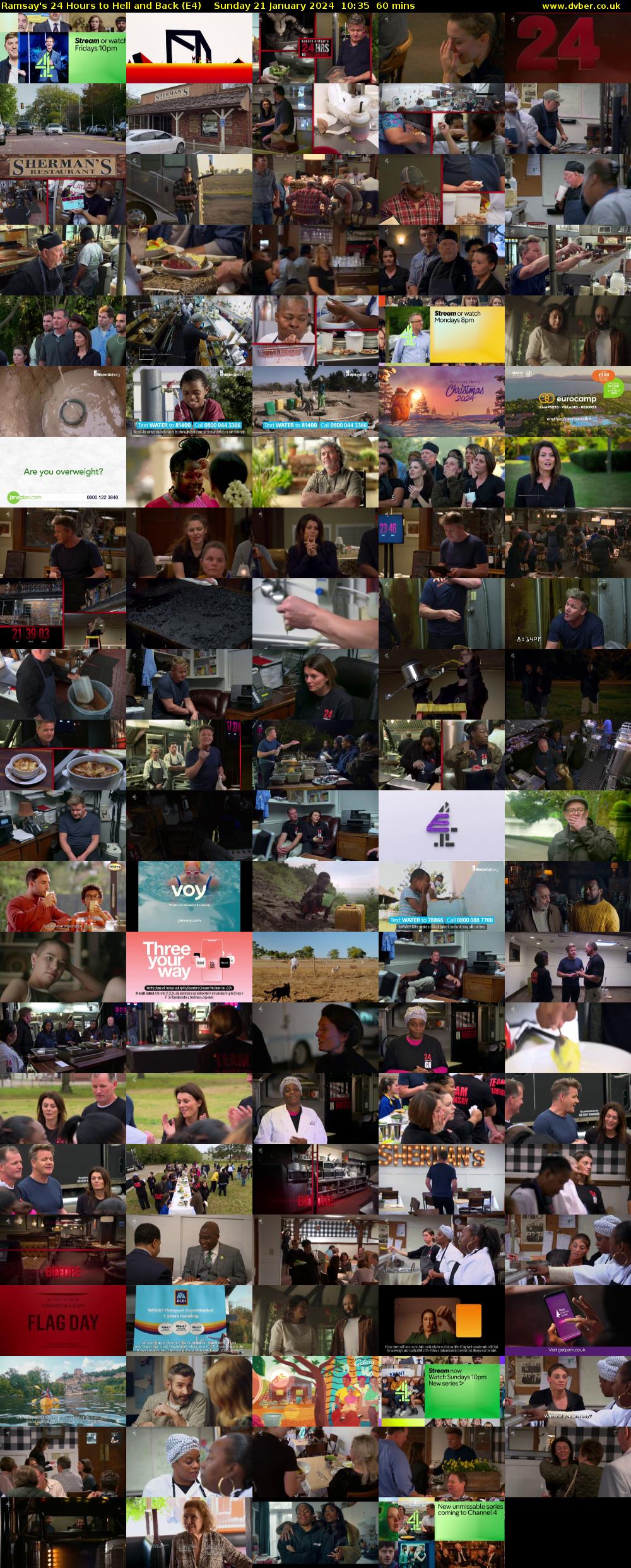 Ramsay's 24 Hours to Hell and Back (E4) Sunday 21 January 2024 10:35 - 11:35