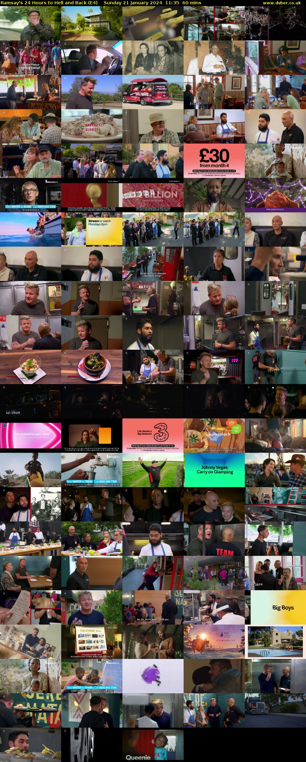 Ramsay's 24 Hours to Hell and Back (E4) Sunday 21 January 2024 11:35 - 12:35