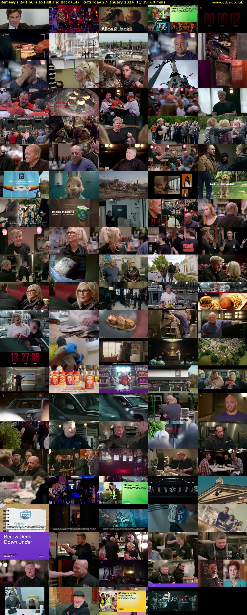 Ramsay's 24 Hours to Hell and Back (E4) Saturday 27 January 2024 11:35 - 12:35