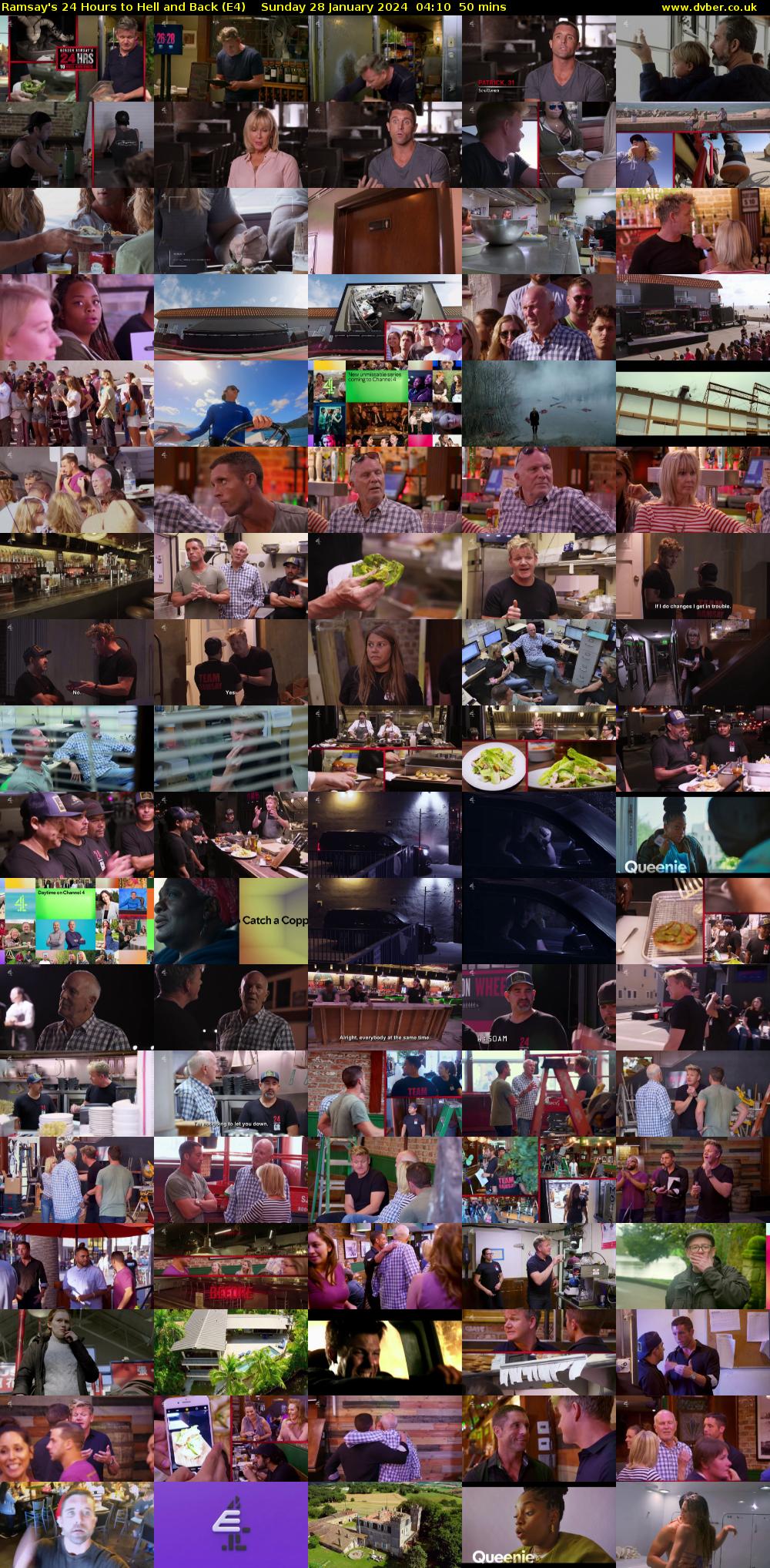 Ramsay's 24 Hours to Hell and Back (E4) Sunday 28 January 2024 04:10 - 05:00