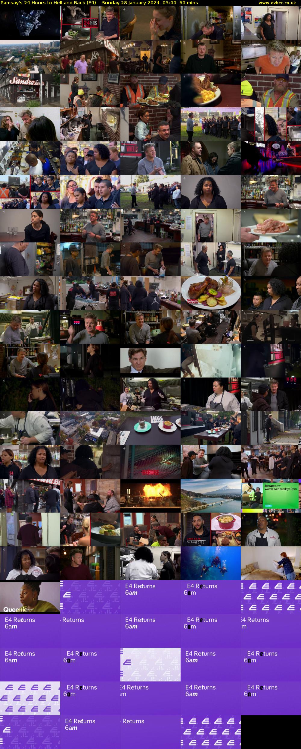 Ramsay's 24 Hours to Hell and Back (E4) Sunday 28 January 2024 05:00 - 06:00