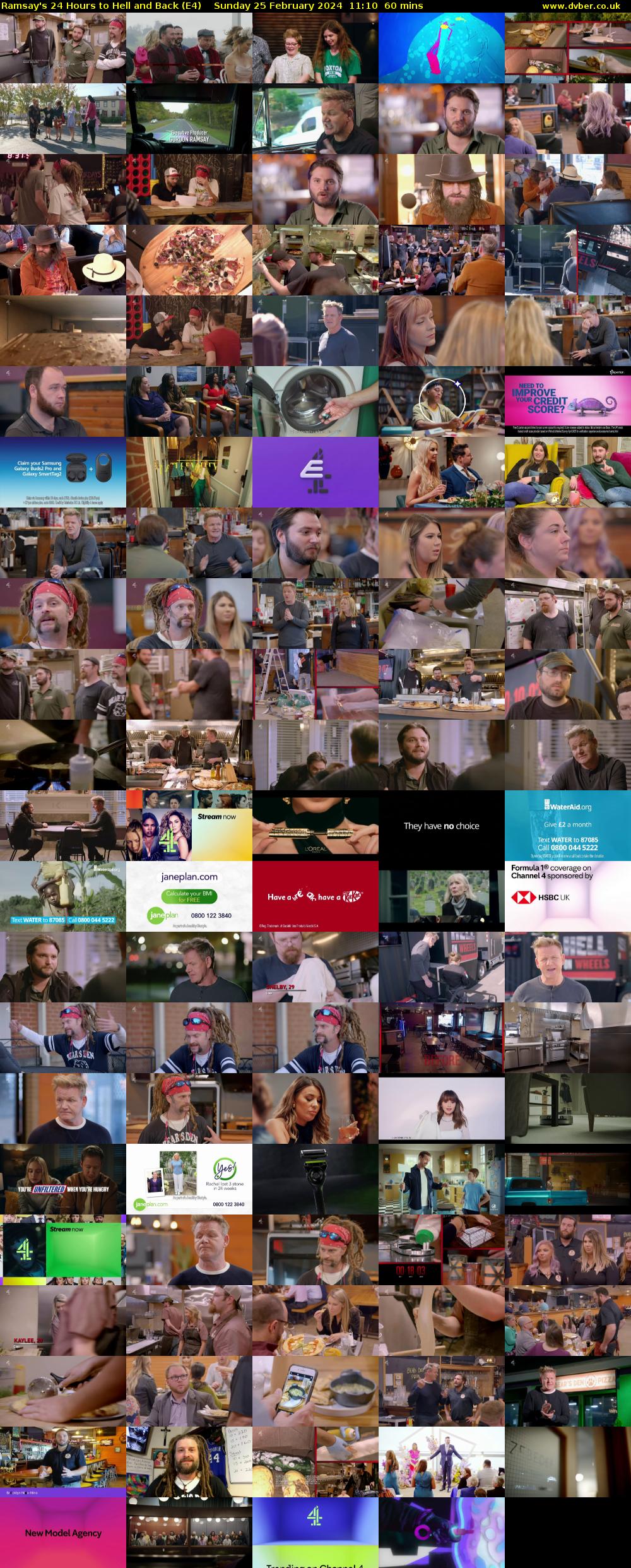 Ramsay's 24 Hours to Hell and Back (E4) Sunday 25 February 2024 11:10 - 12:10
