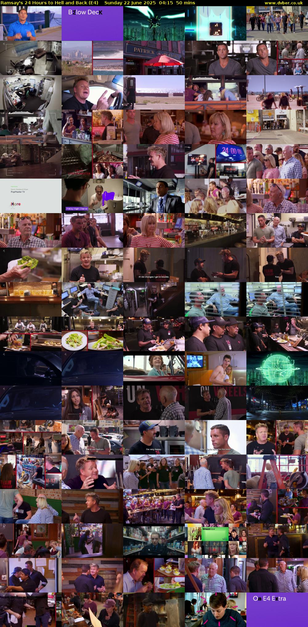 Ramsay's 24 Hours to Hell and Back (E4) Sunday 22 June 2025 04:15 - 05:05
