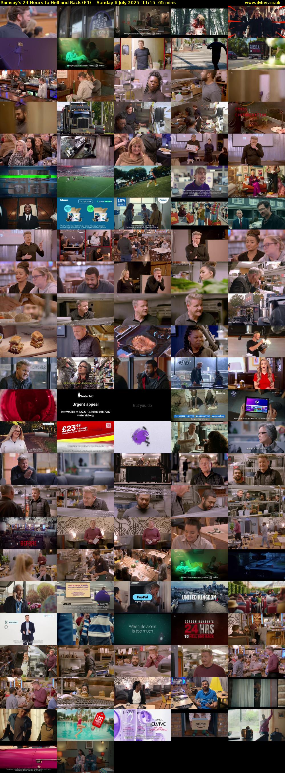 Ramsay's 24 Hours to Hell and Back (E4) Sunday 6 July 2025 11:15 - 12:20