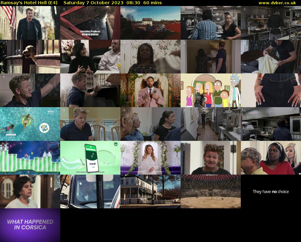 Ramsay's Hotel Hell (E4) Saturday 7 October 2023 08:30 - 09:30