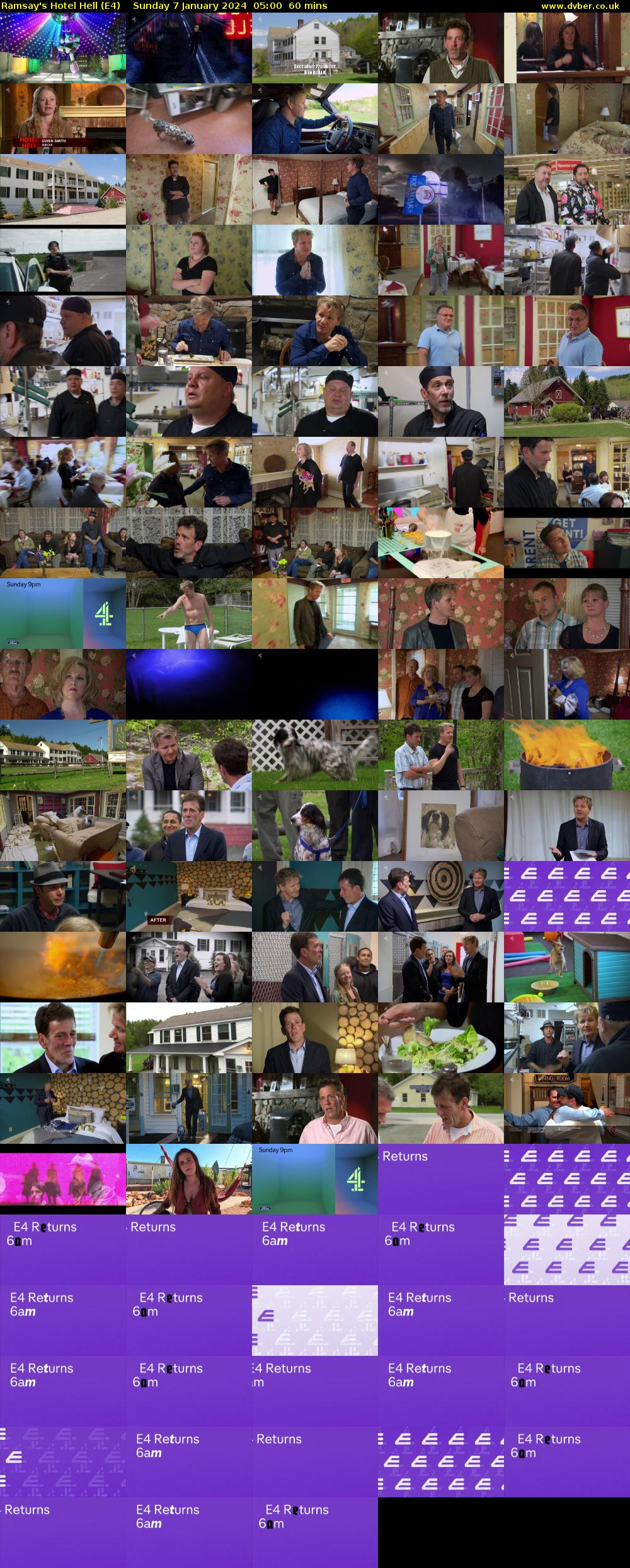 Ramsay's Hotel Hell (E4) Sunday 7 January 2024 05:00 - 06:00