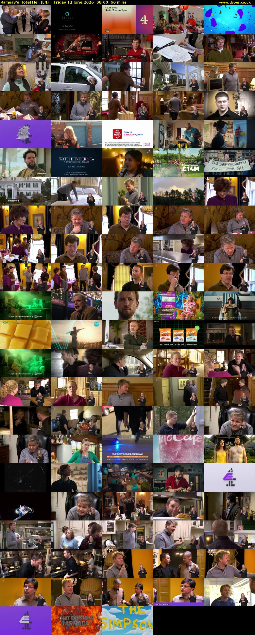 Ramsay's Hotel Hell (E4) Friday 12 June 2026 08:00 - 09:00
