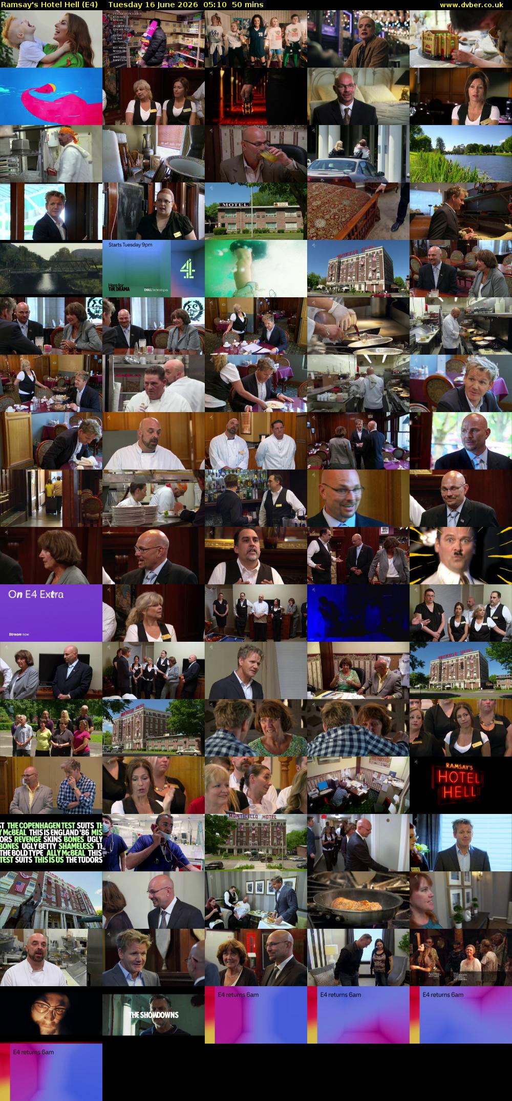 Ramsay's Hotel Hell (E4) Tuesday 16 June 2026 05:10 - 06:00