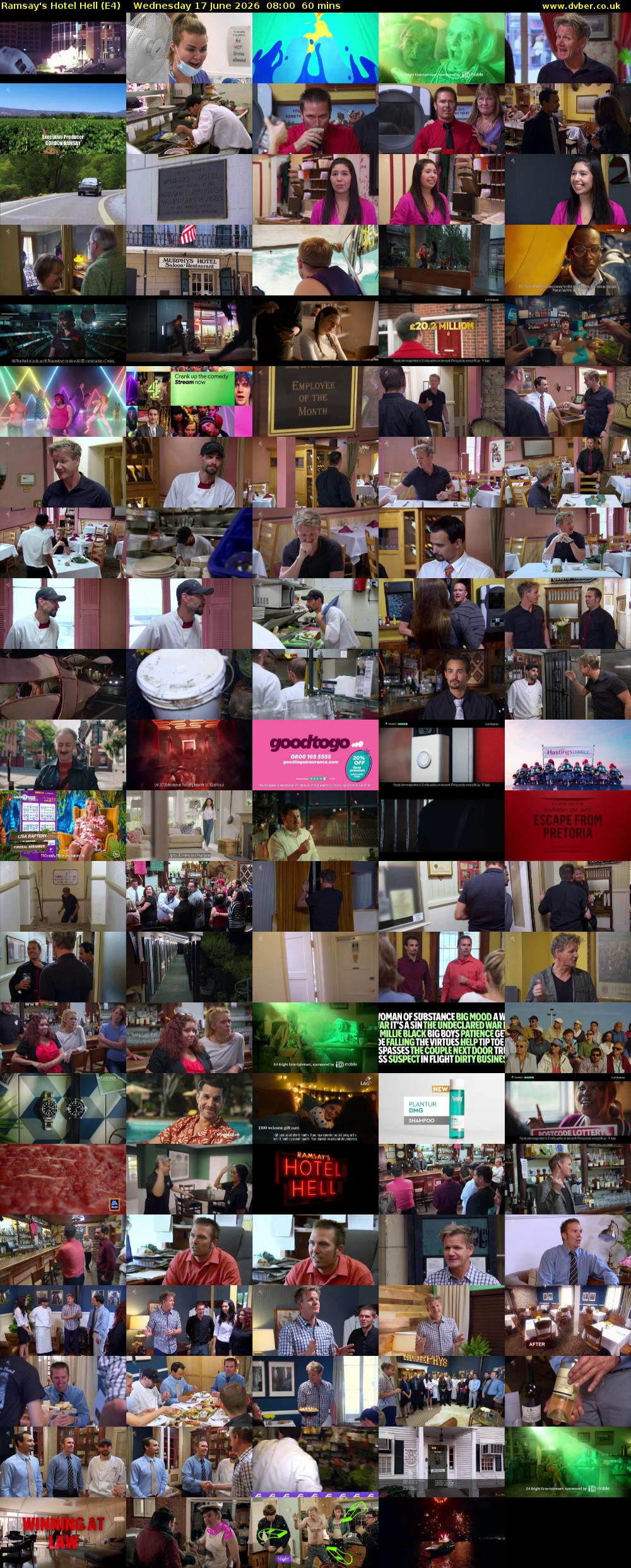 Ramsay's Hotel Hell (E4) Wednesday 17 June 2026 08:00 - 09:00