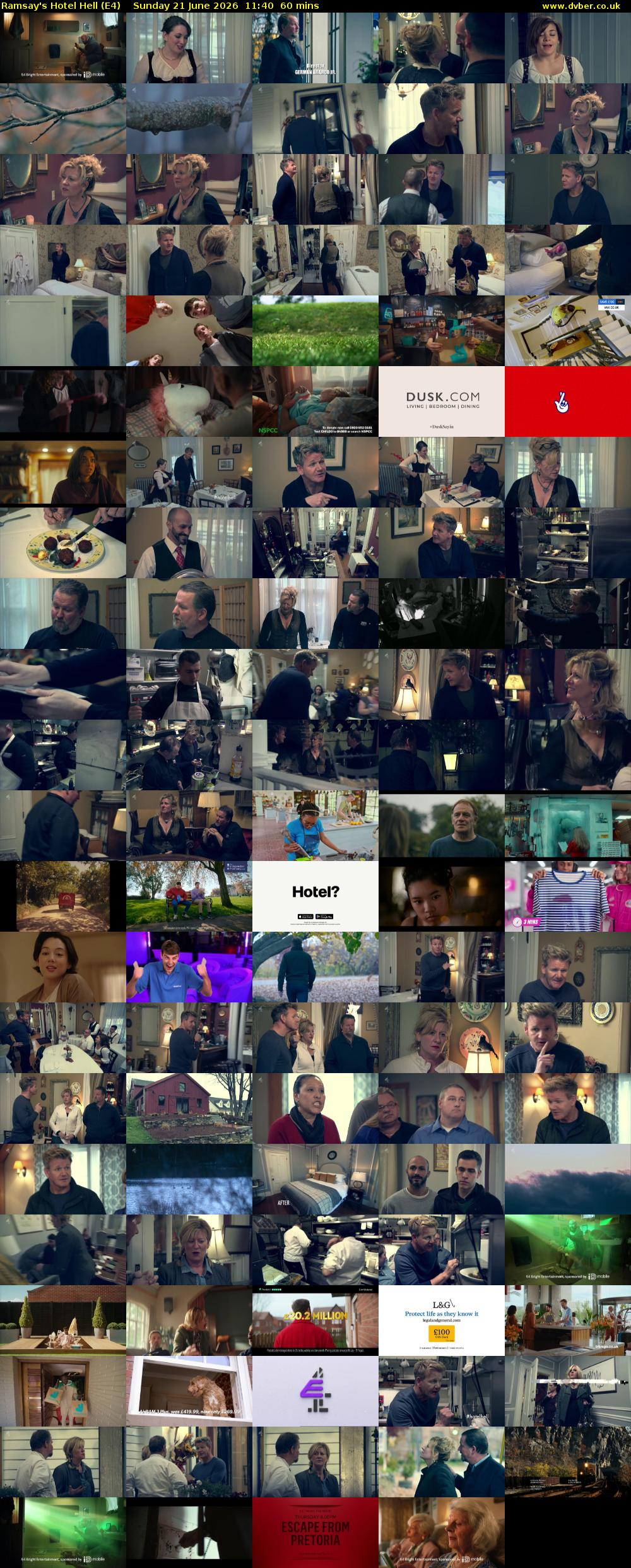Ramsay's Hotel Hell (E4) Sunday 21 June 2026 11:40 - 12:40