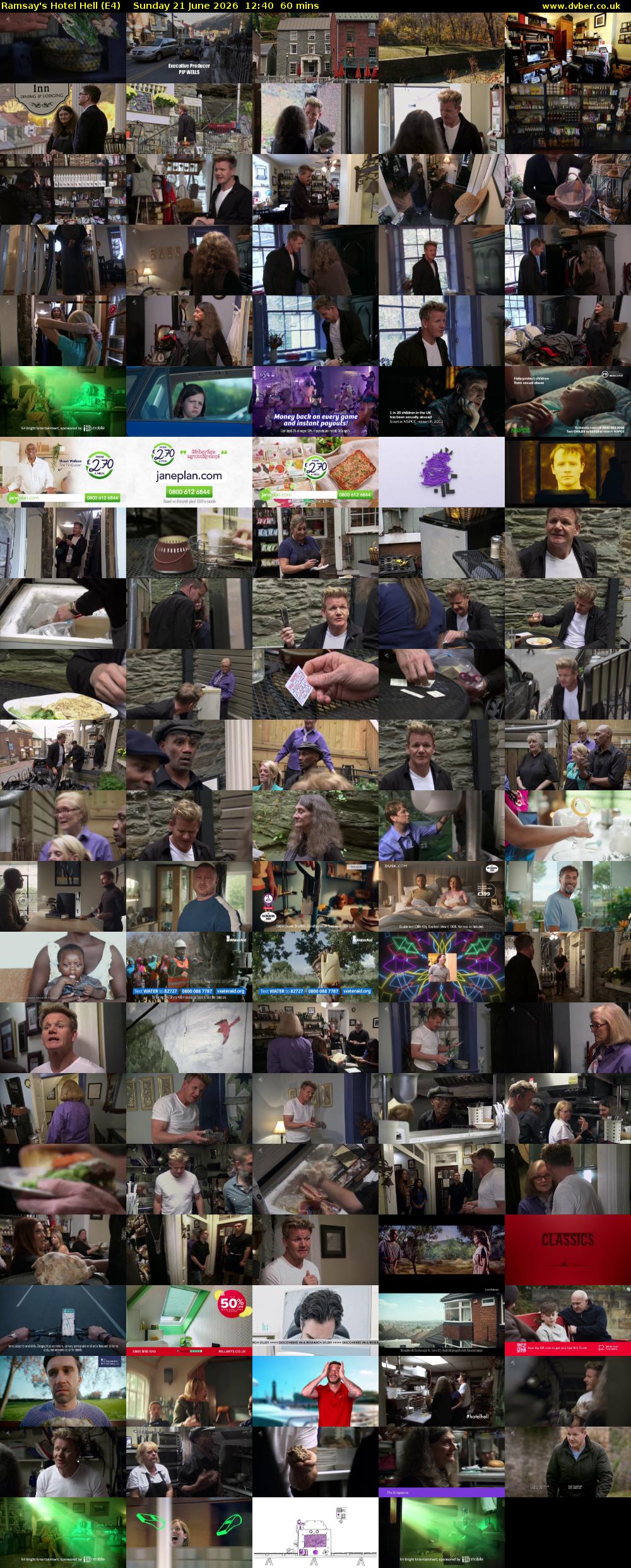 Ramsay's Hotel Hell (E4) Sunday 21 June 2026 12:40 - 13:40