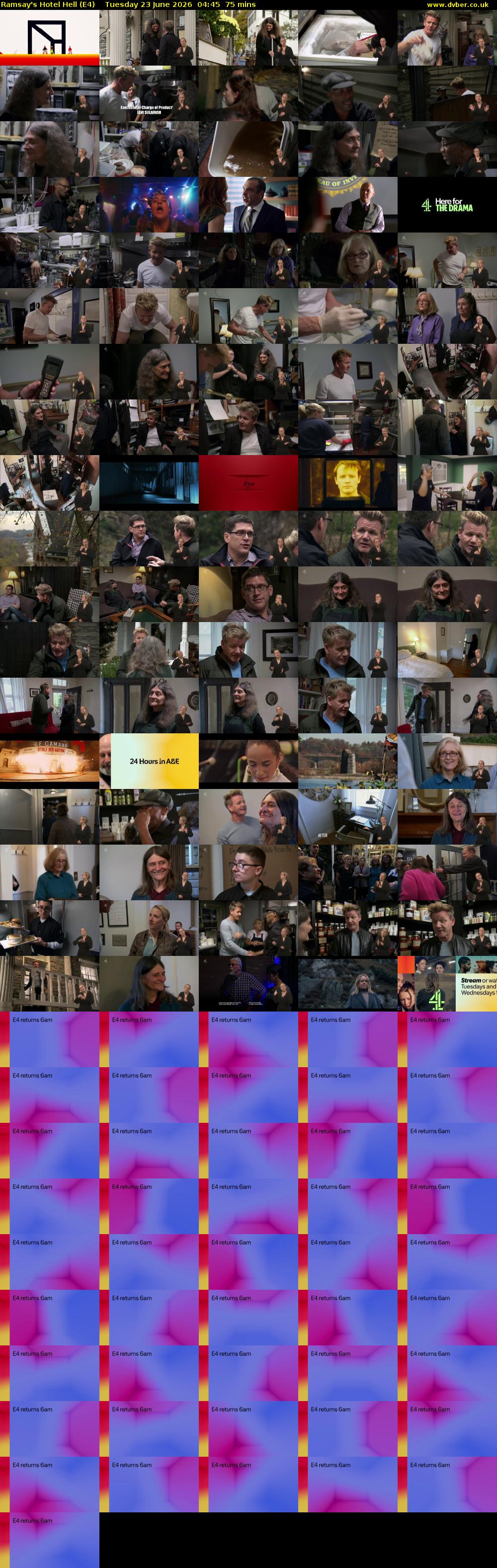 Ramsay's Hotel Hell (E4) Tuesday 23 June 2026 04:45 - 06:00