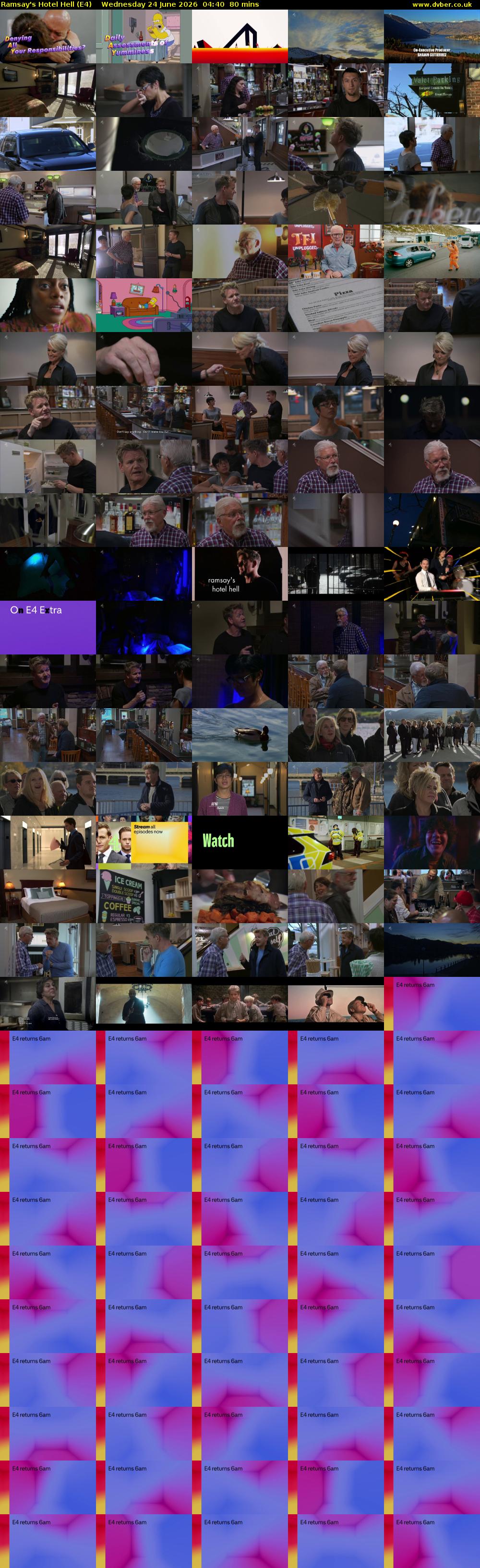 Ramsay's Hotel Hell (E4) Wednesday 24 June 2026 04:40 - 06:00