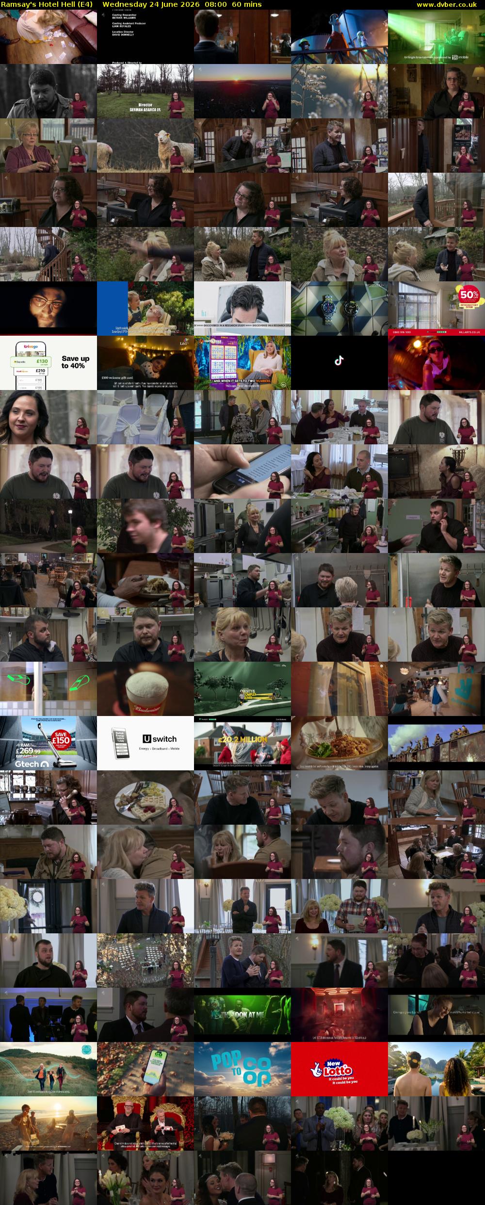 Ramsay's Hotel Hell (E4) Wednesday 24 June 2026 08:00 - 09:00
