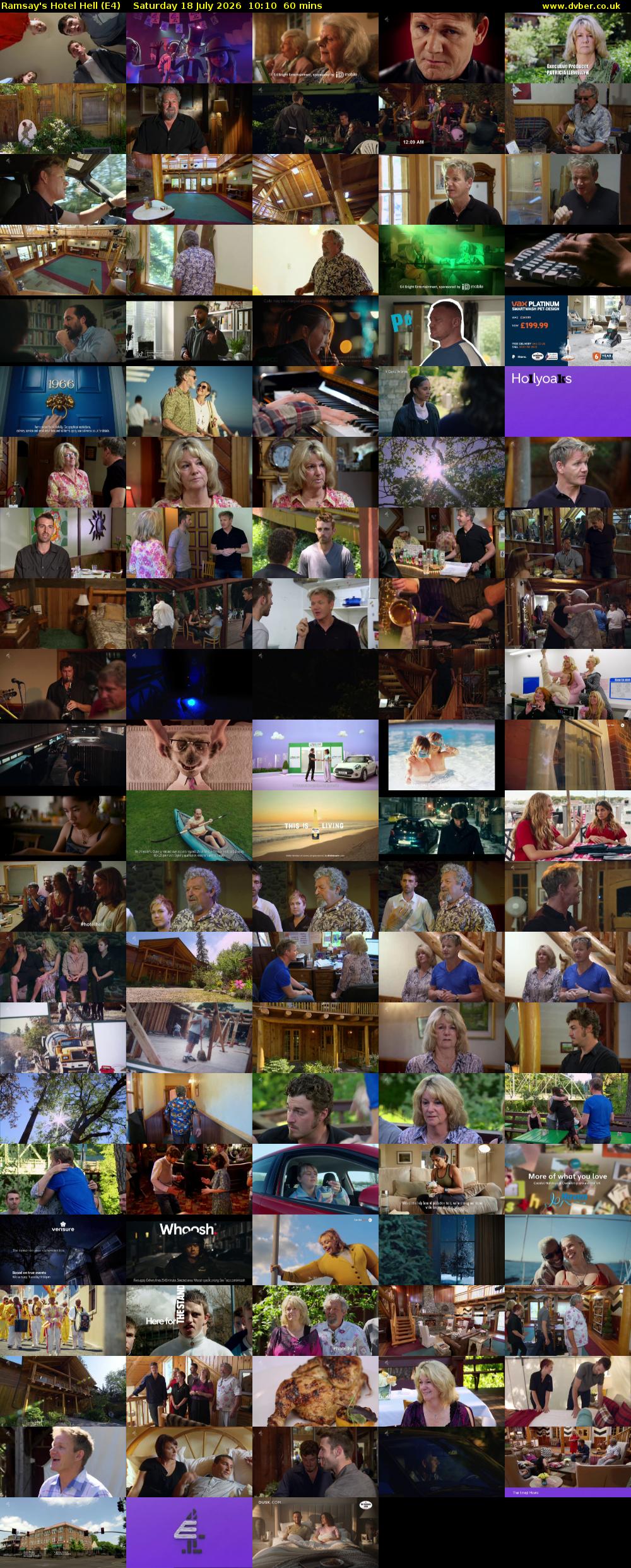 Ramsay's Hotel Hell (E4) Saturday 18 July 2026 10:10 - 11:10