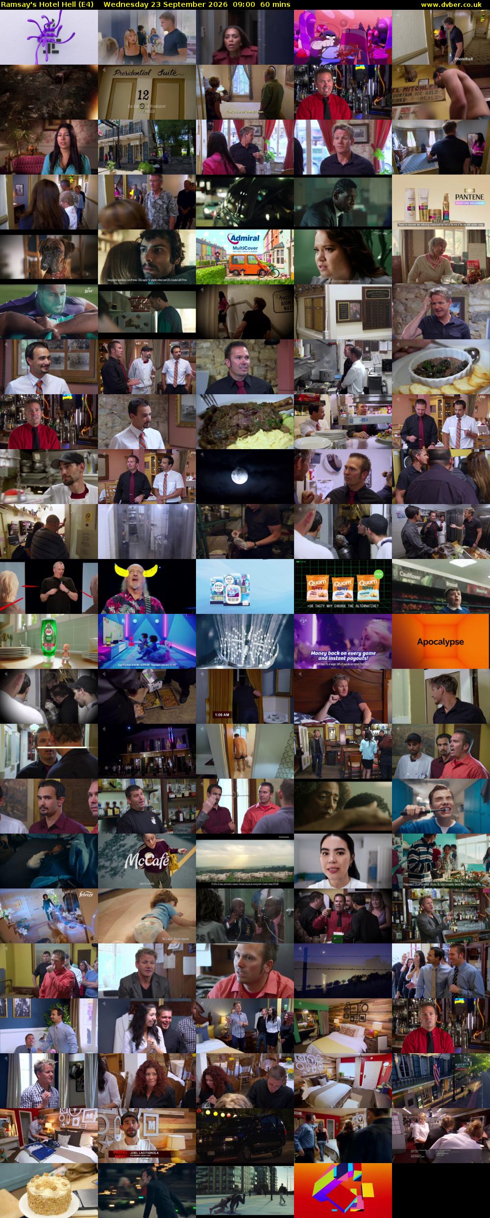 Ramsay's Hotel Hell (E4) Wednesday 23 September 2026 09:00 - 10:00