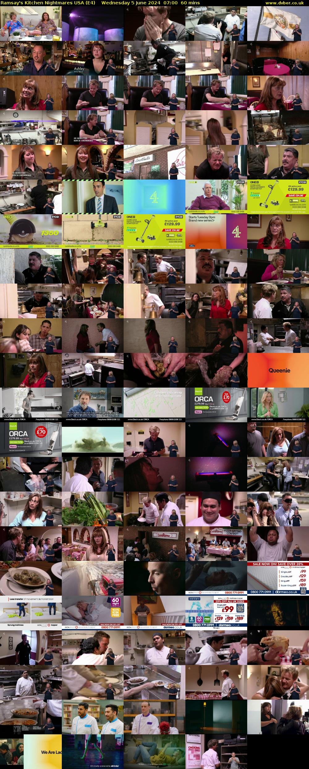 Ramsay's Kitchen Nightmares USA (E4) Wednesday 5 June 2024 07:00 - 08:00