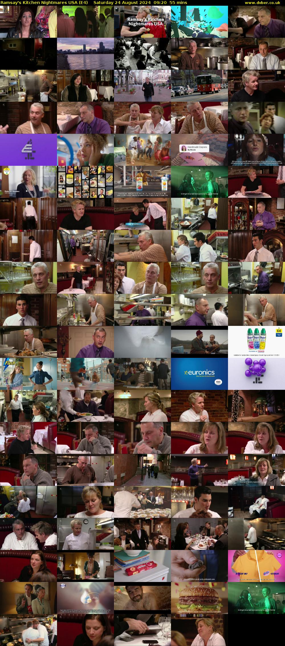 Ramsay's Kitchen Nightmares USA (E4) Saturday 24 August 2024 09:20 - 10:15