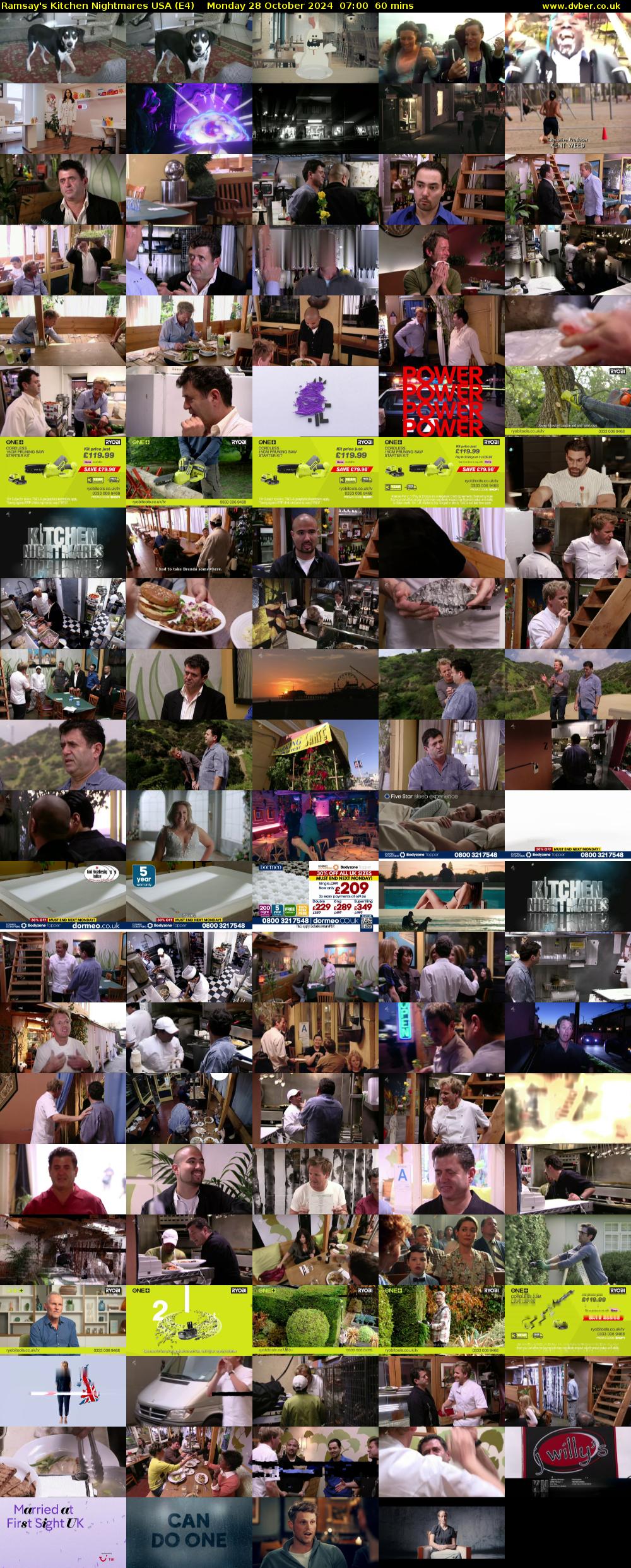 Ramsay's Kitchen Nightmares USA (E4) Monday 28 October 2024 07:00 - 08:00