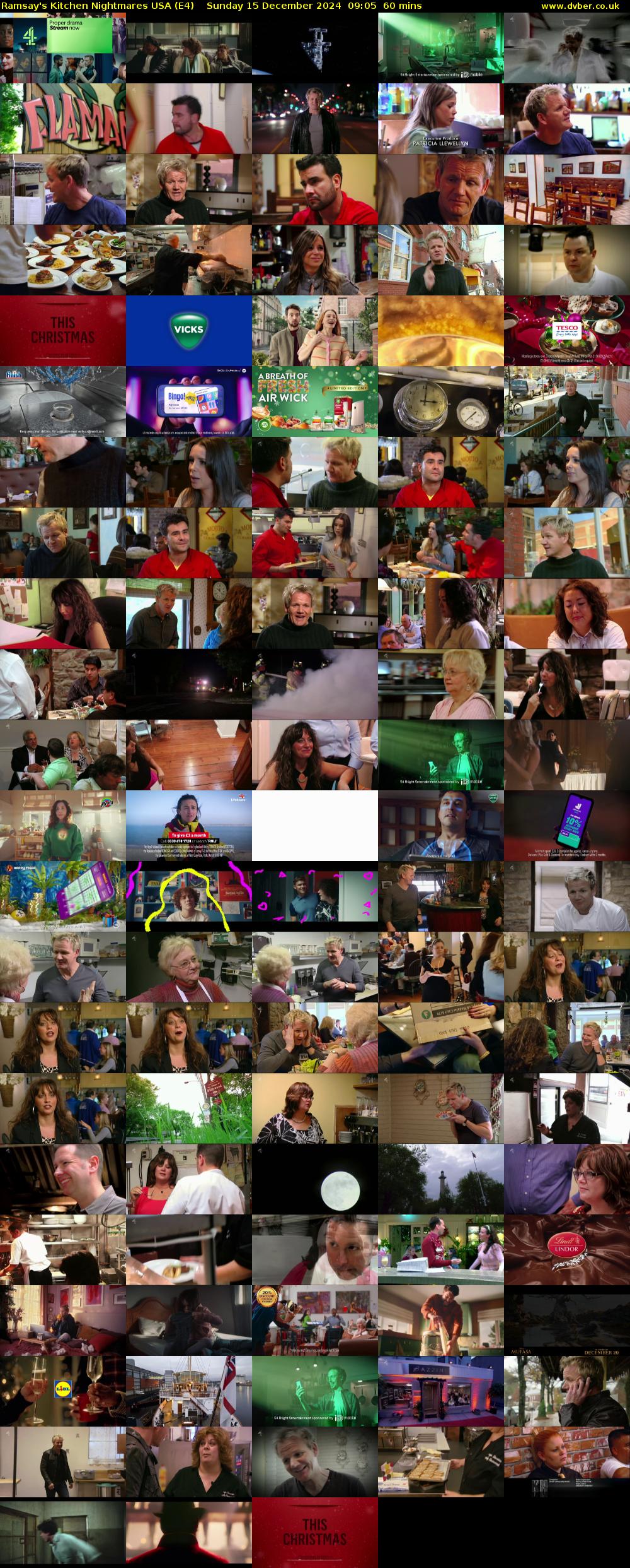 Ramsay's Kitchen Nightmares USA (E4) Sunday 15 December 2024 09:05 - 10:05