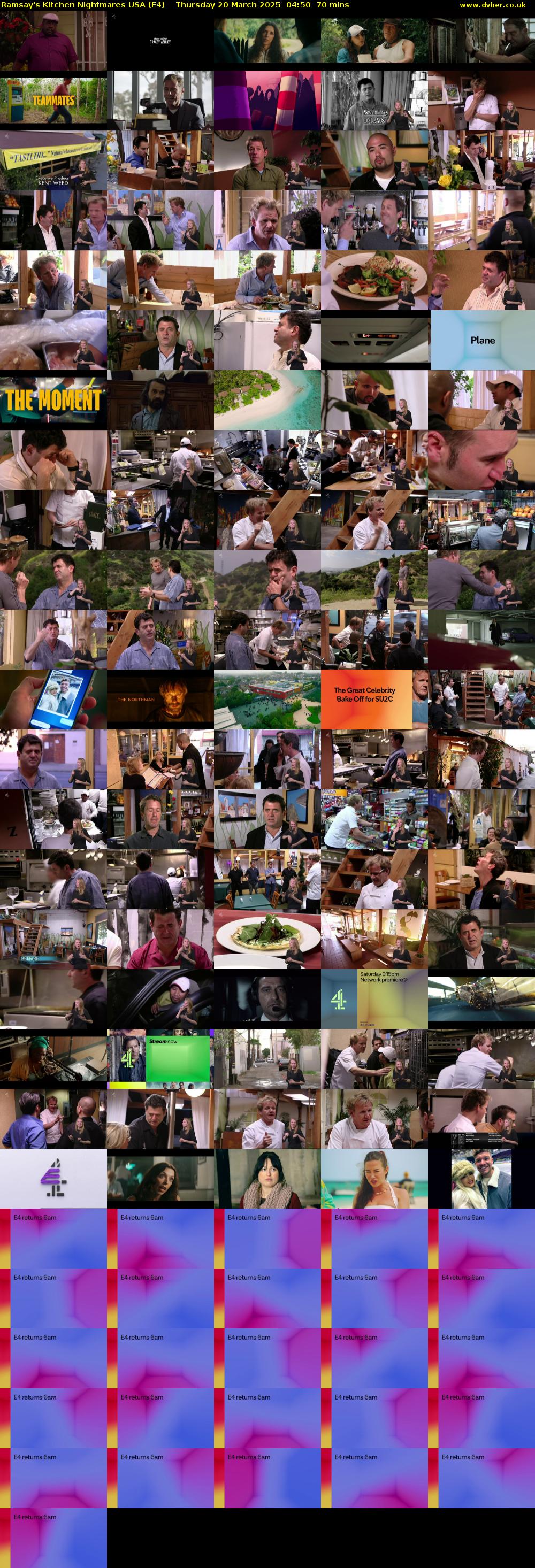 Ramsay's Kitchen Nightmares USA (E4) Thursday 20 March 2025 04:50 - 06:00