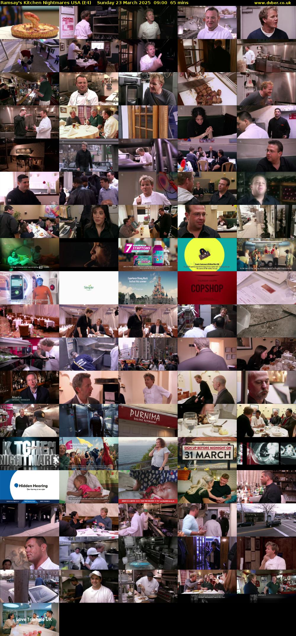 Ramsay's Kitchen Nightmares USA (E4) Sunday 23 March 2025 09:00 - 10:05