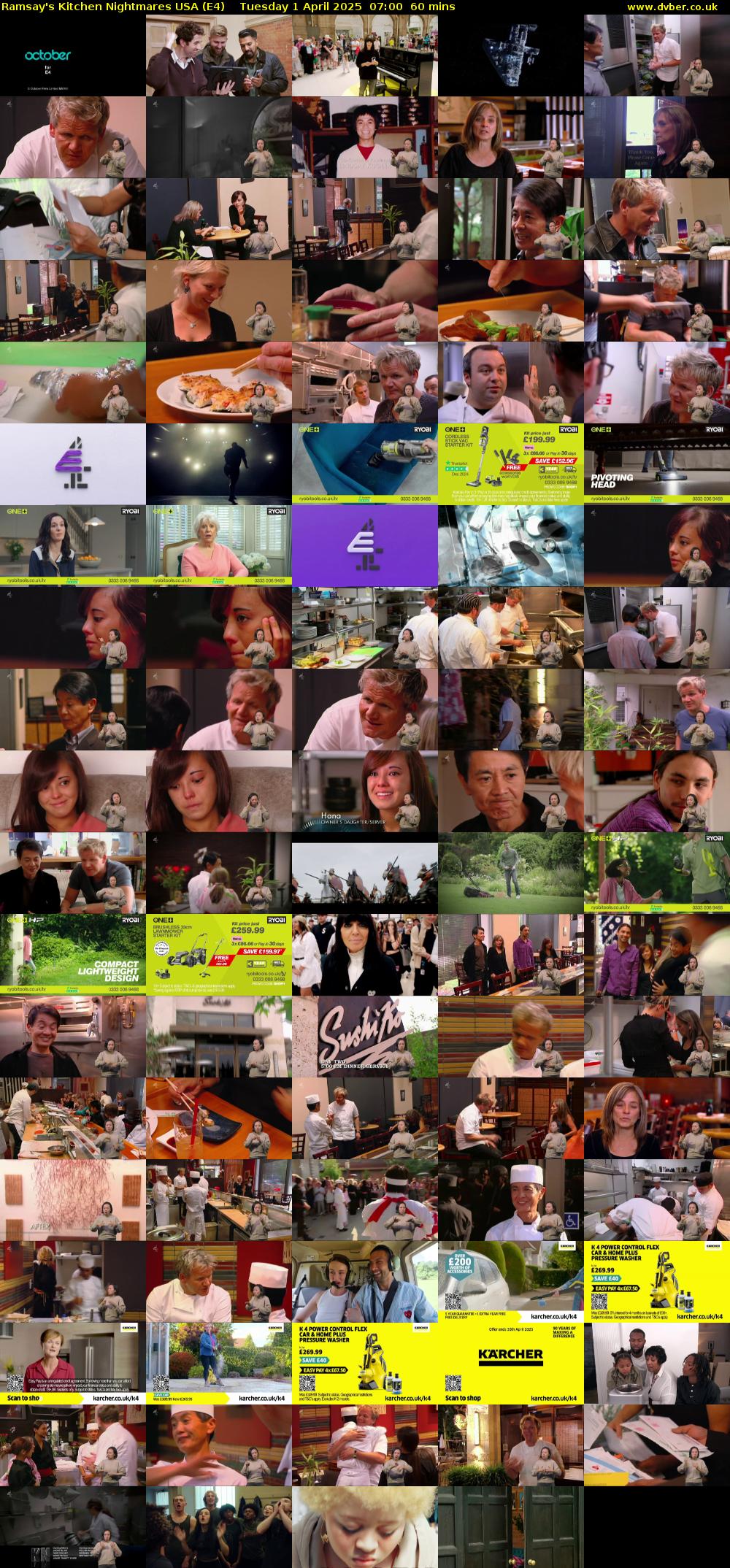 Ramsay's Kitchen Nightmares USA (E4) Tuesday 1 April 2025 07:00 - 08:00